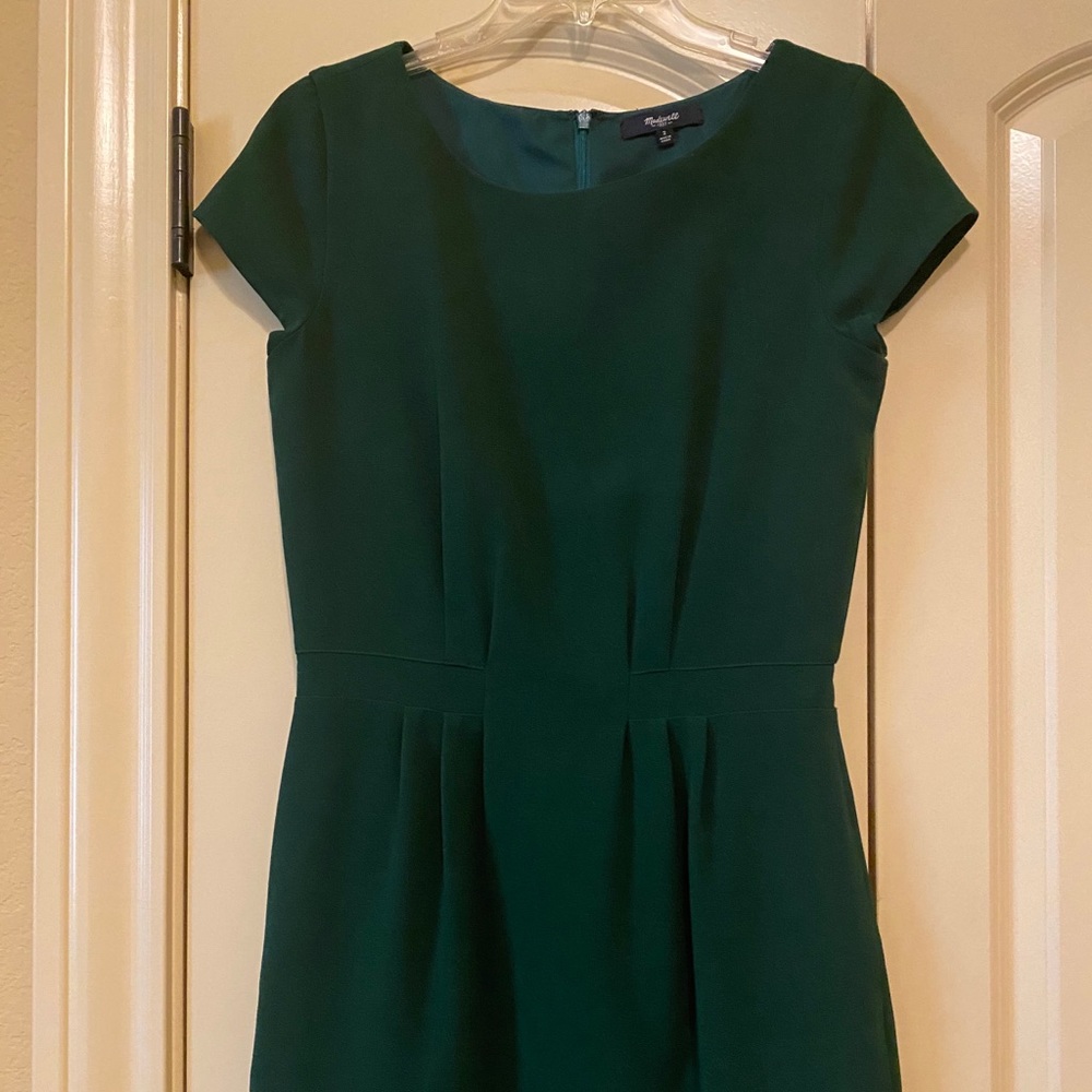 Madewell emerald dress